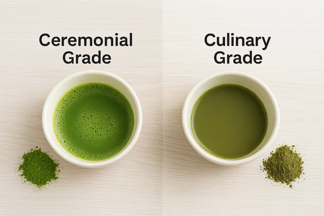 Ceremonial Grade vs. Culinary Grade Matcha: What's Actually Different
