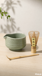 Matcha Tea Kit — 8-Piece Traditional Bamboo Ceremonial Set